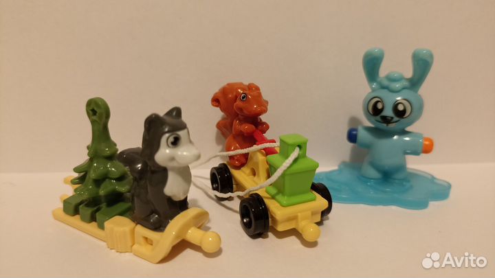 Игрушки киндер пакетом