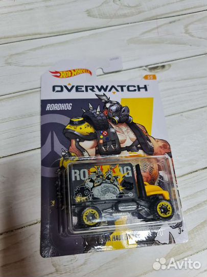 Overwatch Hot Wheels коллекционные машинки 5 штук