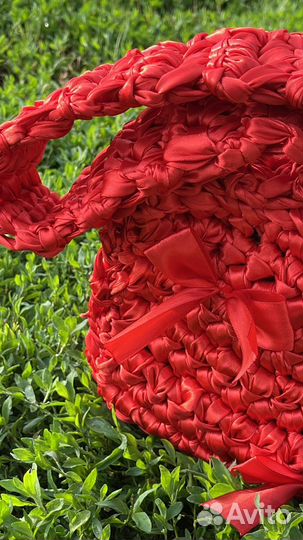 Cумка из атластной ленты