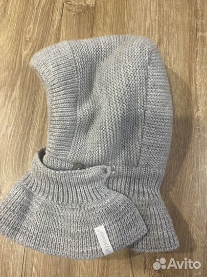 Шапка шлем журавлик зима 38-40