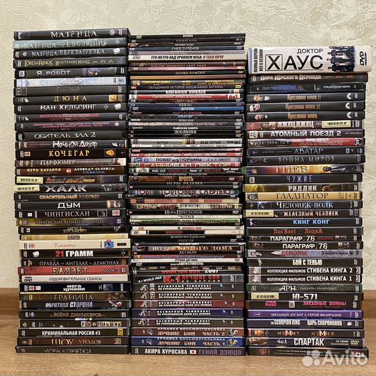 Dvd диски с фильмами, сериалами, боями