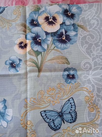 Вафельное полотенце