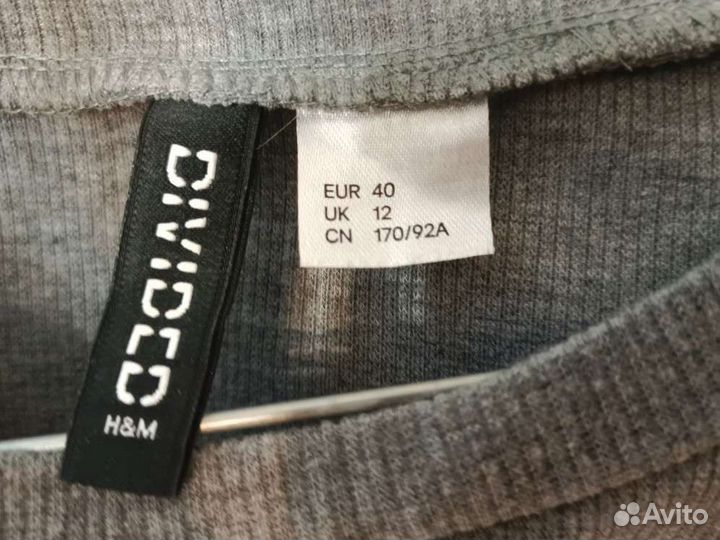 Платье H&M, hm, платье спортивное, трикотажное