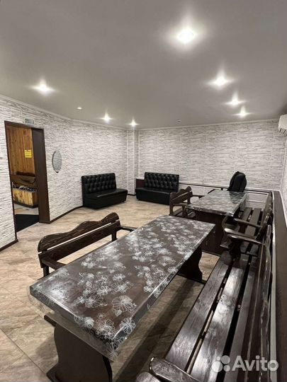 Сауна с бассейном