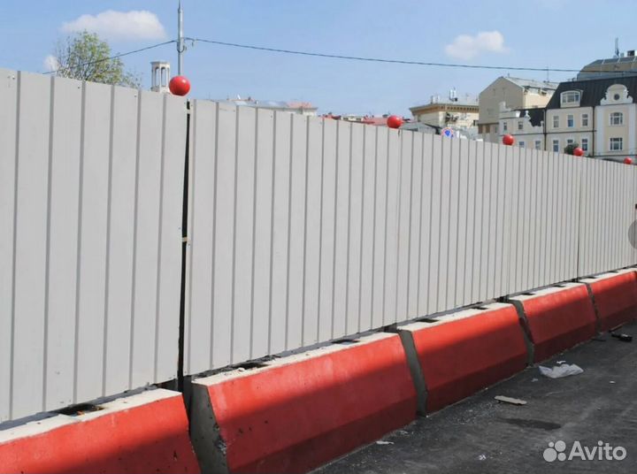 Строительные ограждения в аренду