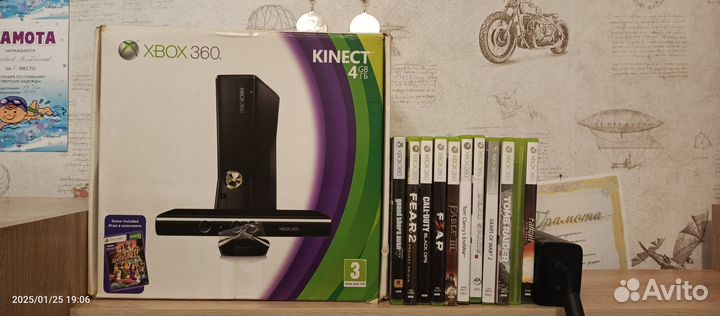 Xbox 360 с играми