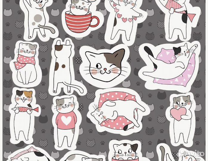 Печать стикеров и стикер паков