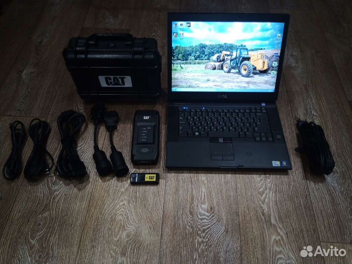 Комплект для диагностики Спец техники CAT