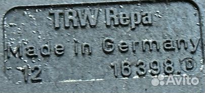 Ремень задний левый Mercedes-Benz W210