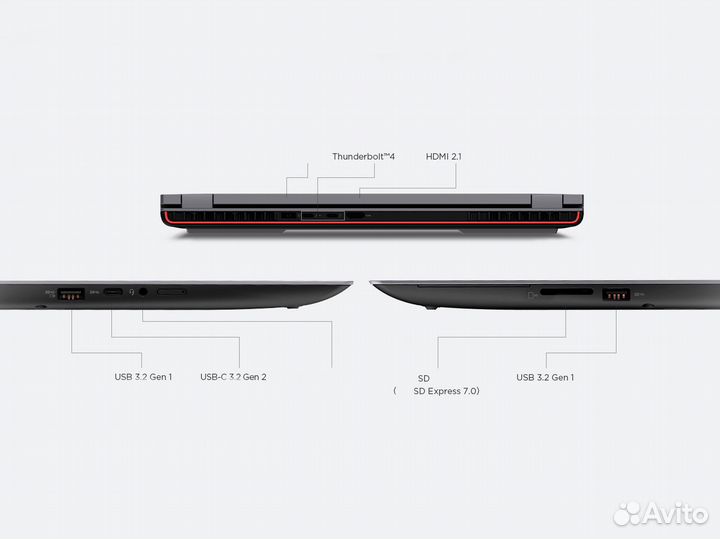 Lenovo ThinkPad P1 / P16 RTX A5000/A3500 13980HX