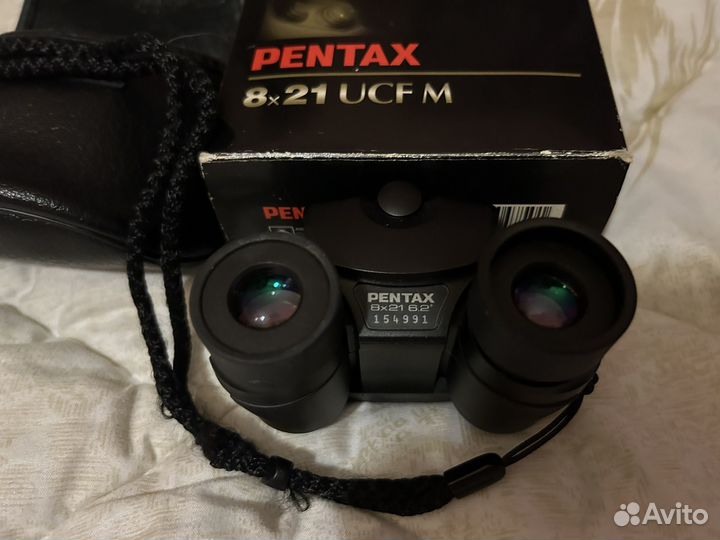 Бинокль pentax 8x21 UCF M
