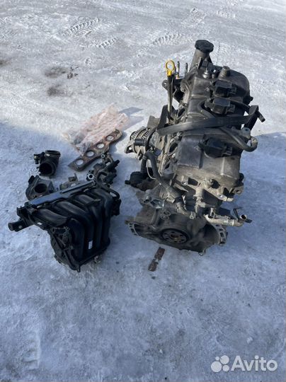 Двигатель на ZJ Mazda Demio