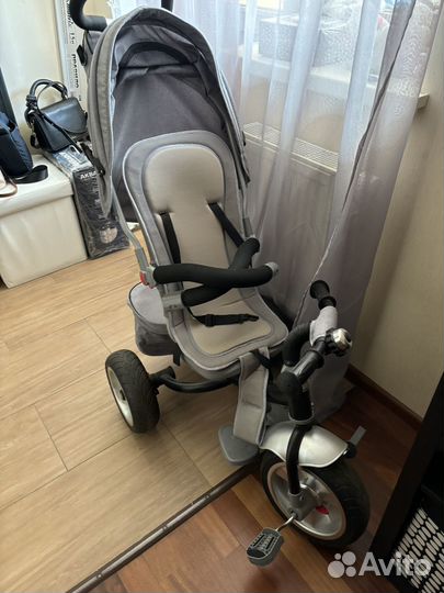 Прогулочная коляска велосипед