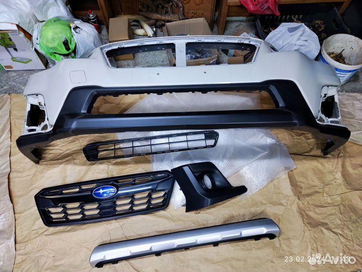Бампер передний Subaru XV 2018 2019