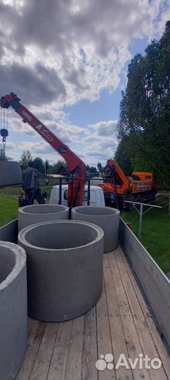 Септик из бетонных колец под ключ
