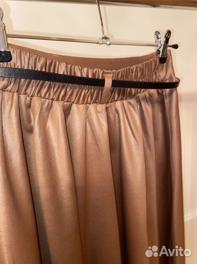 Кожаная юбка