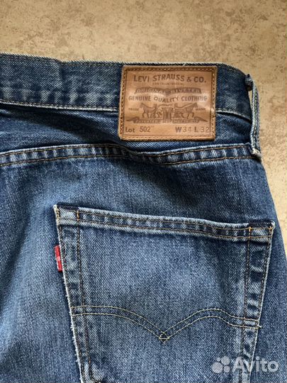 Джинсы мужские levis 502 premium