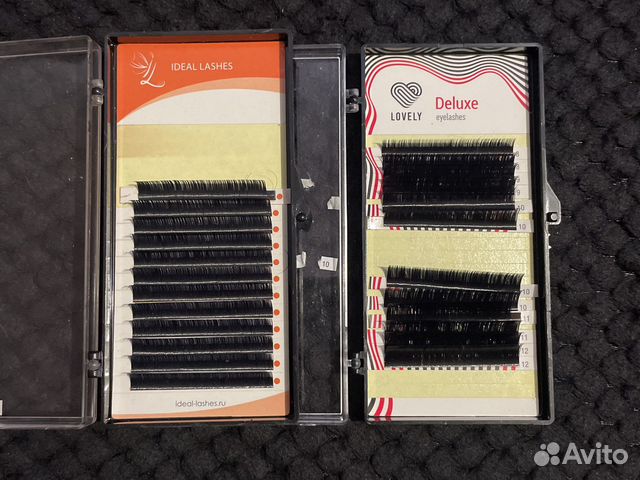 Ресницы для наращивания lovely и ремувер Barbara