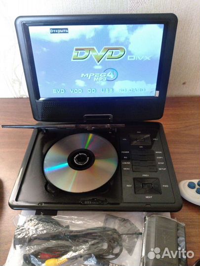 Портативный DVD телевизор новое