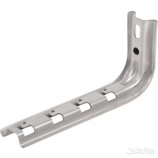 Консоль L-образная IEK vcef300 inox, 300 мм, 10 шт