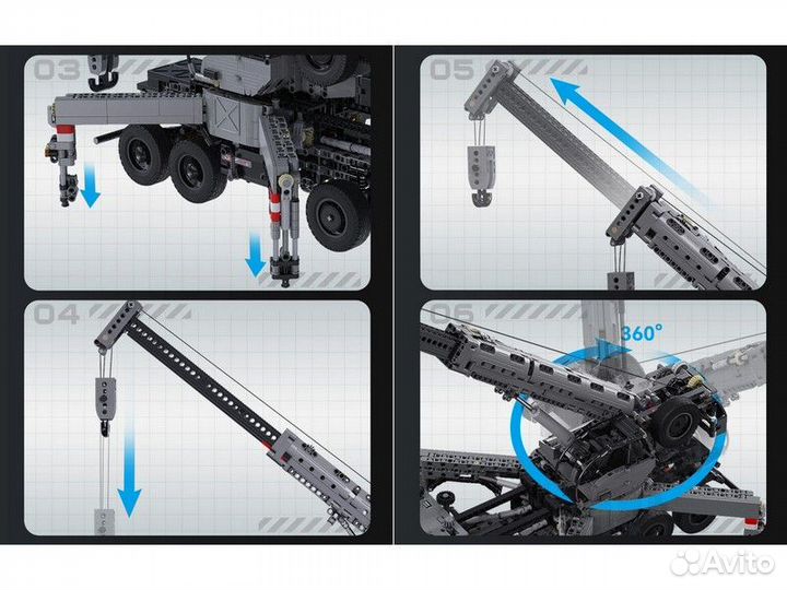 Радиоуправляемый конструктор CaDa C61507W 2686 дет