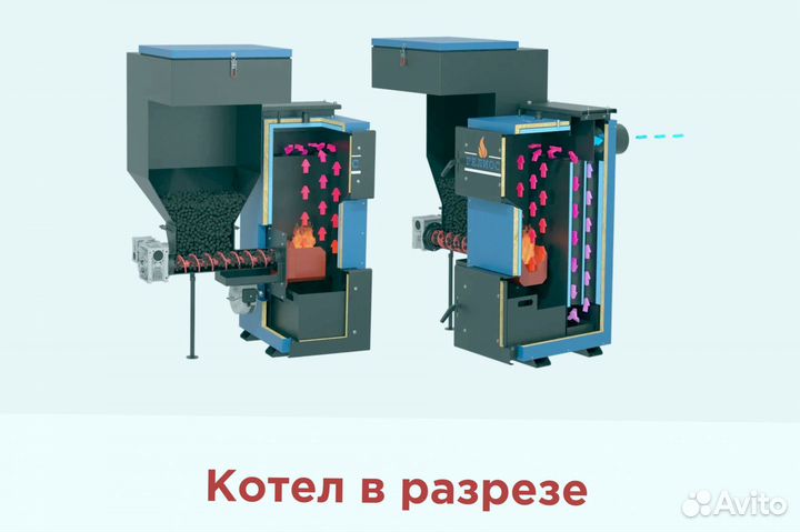 Надежный котел для мед учреждений твердотопливный