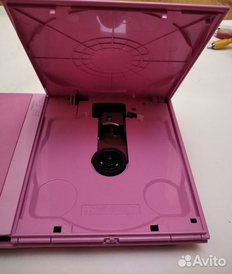 Ps2 slim pink розовая