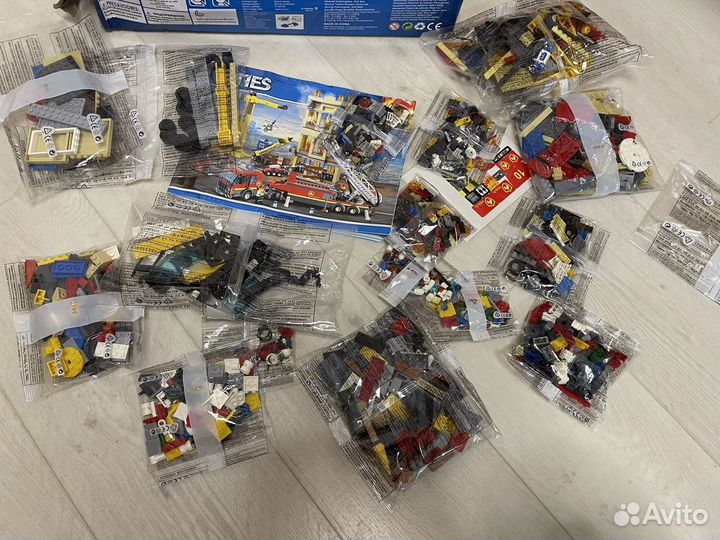 Lego cities пожарная 11216