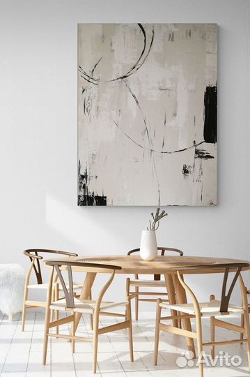 Картина абстракция большая
