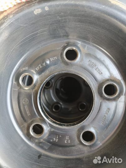 Продам диски колёсные штампованные б/у