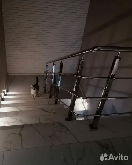 Лестница из искусственного камня