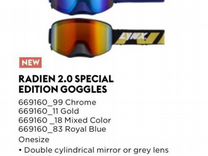 Очки Radien 2.0 Special Edition Goggles Gold