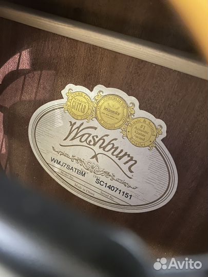 Электроакустическая гитара Washburn
