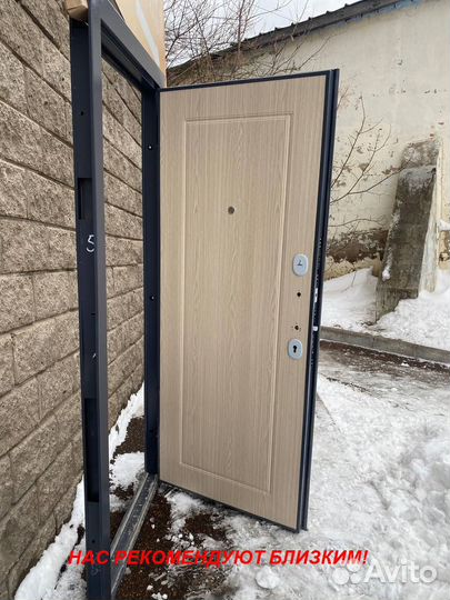 Тёплая дверь металлическая с установкой сегодня