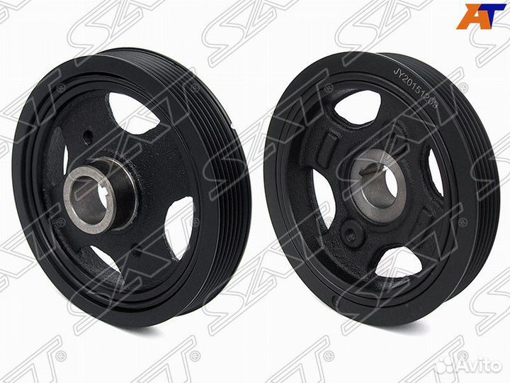 Шкив колленвала toyota BB /belta /passo /ractis