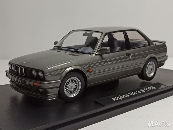 Bmw Alpina B6 3,5 (E30) -1988 Grey 1:18 Kk Scale