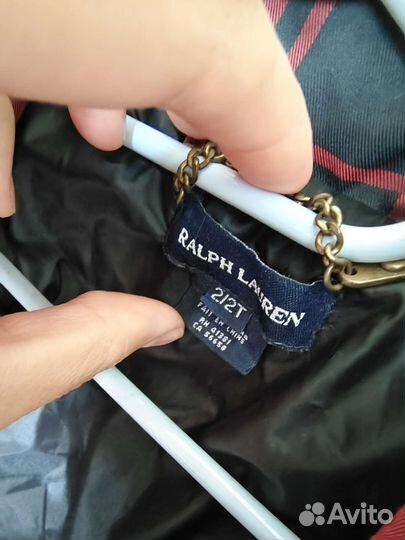 Куртка зимняя для девочки 2 года Ralph Lauren