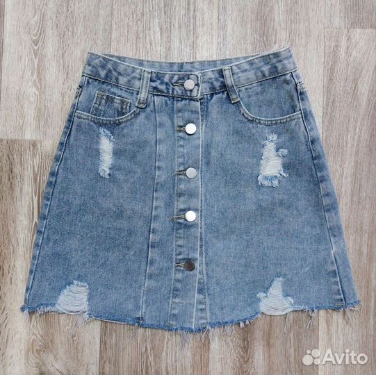 Юбка джинсовая