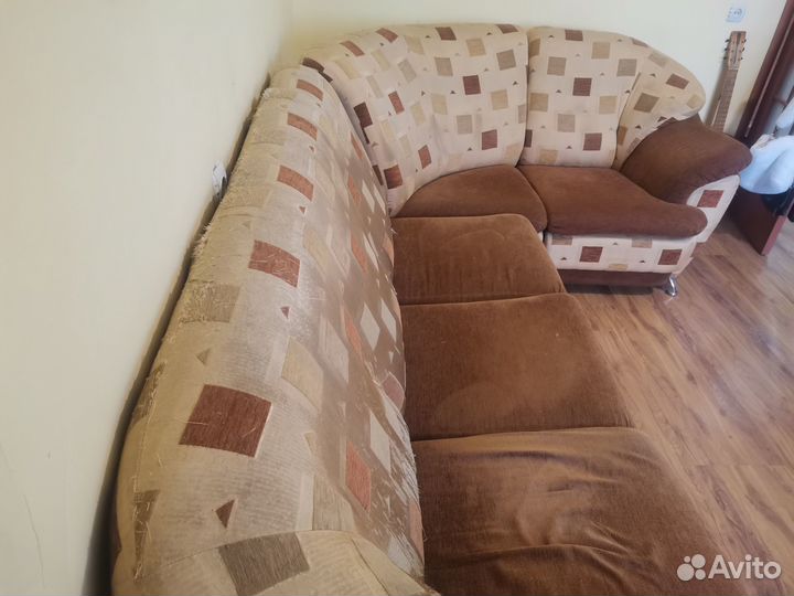 Угловой диван бу