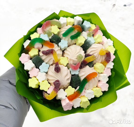 Съедобные букеты, вкусные подарки, День рождения