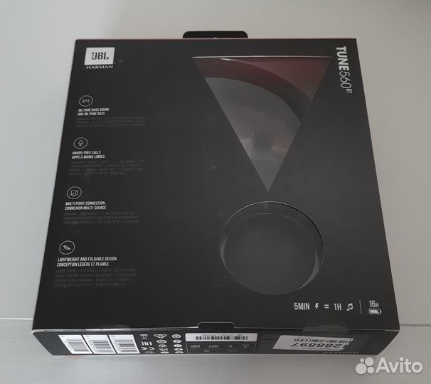 Беспроводные наушники jbl