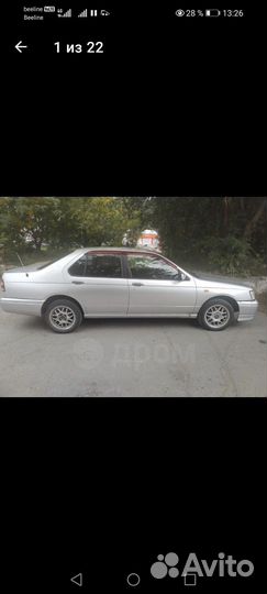 Nissan Bluebird 1.8 AT, 1996, 200 000 км