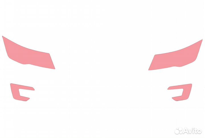 Плёнка для оклейки фар на автомобиле Ford Explorer