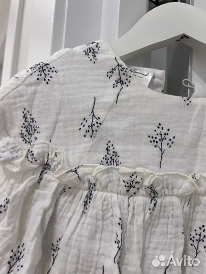 Платье муслиновое 80