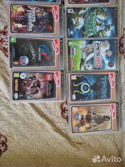 Диски на psp sony