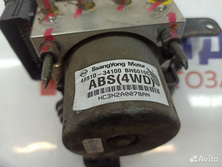 Блок ABS Ssang Yong Actyon New 4891034110