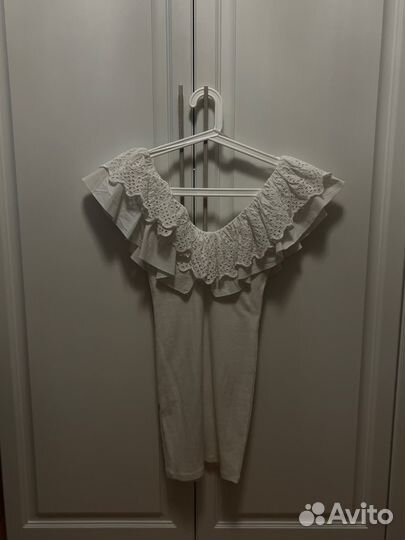 Платье zara белое