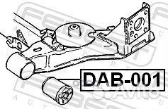 Сайлентблок зад.балки Daewoo Nexia/Espero