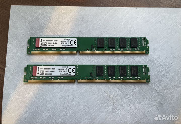 Оперативная память ddr3 8 gb 16GB 1600Mhz kingston