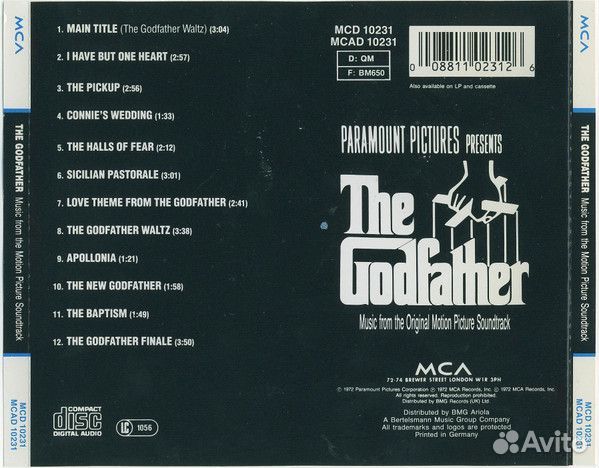 OST- Godfather (CD)